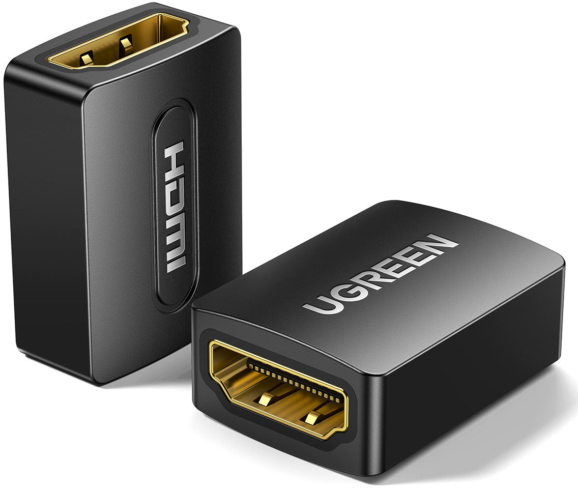 UGREEN Adapter HDMI Female/Female 20107 Black, (BB)