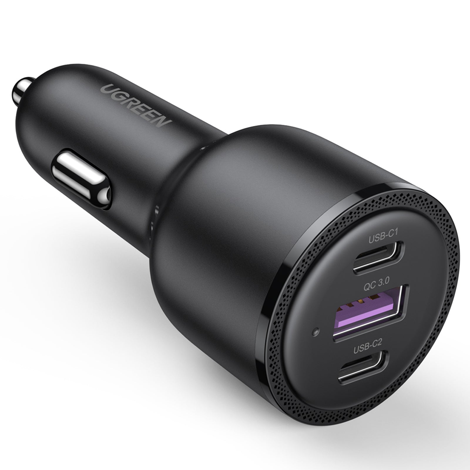 UGREEN Fast Car Charger 69W 20467 2xUSB-C PD+USB-A