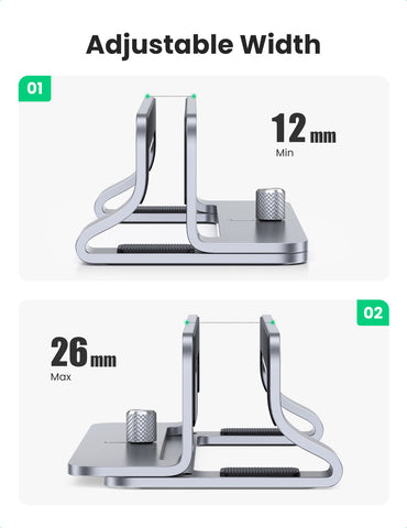 UGREEN Vertical Laptop Stand 20471 Silver