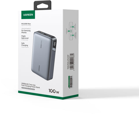 UGREEN Power Bank 20000mAh PD 100W 25188