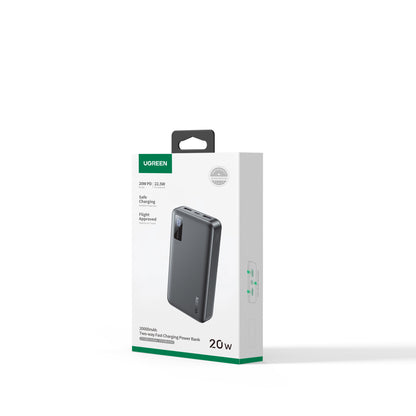 UGREEN Power Bank 20000mAh 25683 20W, Two-way Fast Charging