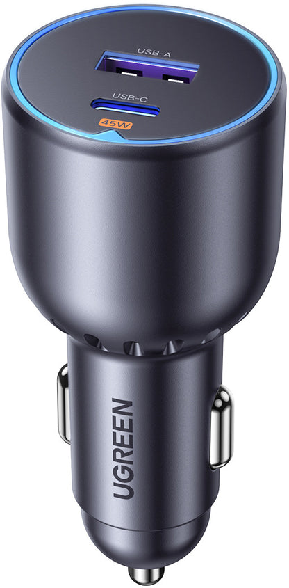 UGREEN Fast Car Charger 63W 2-Port 35023 1x USB-C, 1x USB-A