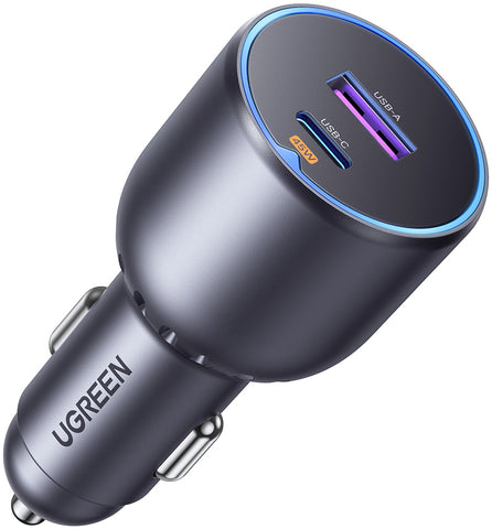 UGREEN Fast Car Charger 63W 2-Port 35023 1x USB-C, 1x USB-A