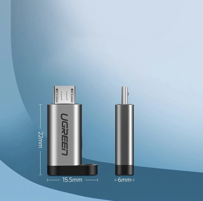 UGREEN Adapter USB-C 50590 Female/Micro USB Male (BB)