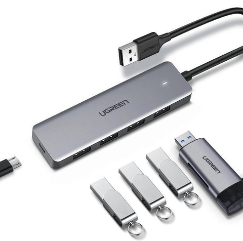 UGREEN USB 3.0 Hub 4-Port 50985 with USB-C Power Supply