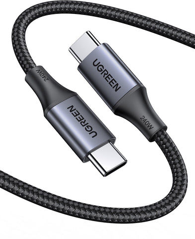 UGREEN Cable USB-C-to-USB-C, PD 3.1 90440 Charging&Data (240W), 2m