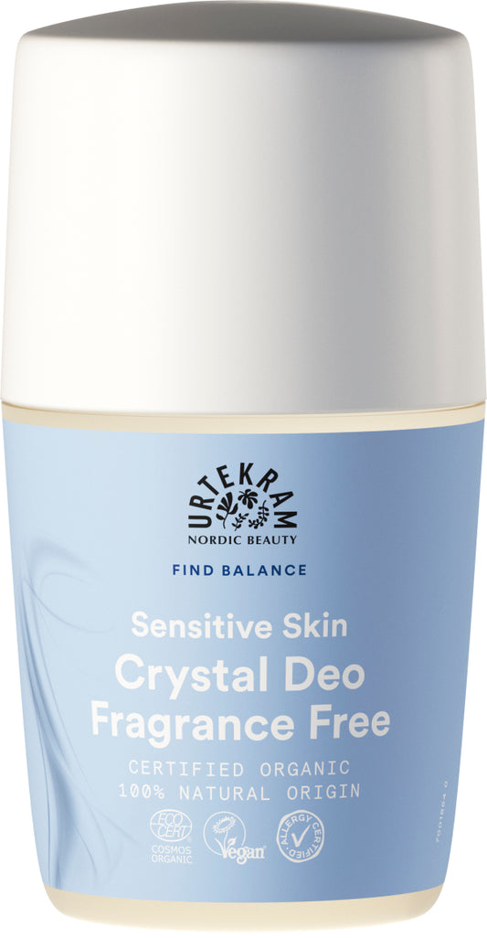 URTEKRAM Deo Roll On Crystal Sensitive