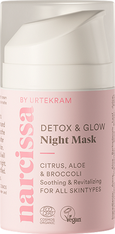 URTEKRAM Nachtmaske Narcissa Detox