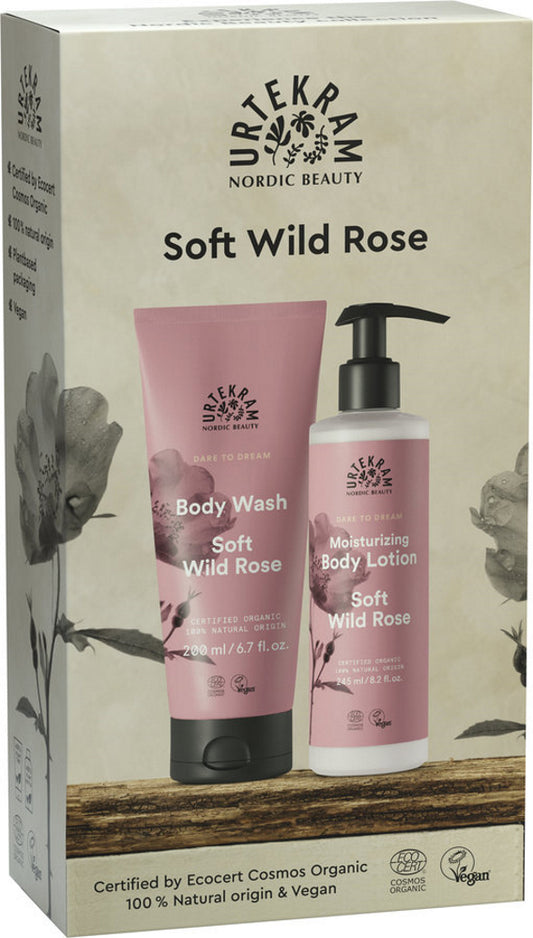 URTEKRAM X-Mas Set Soft Wild Rose