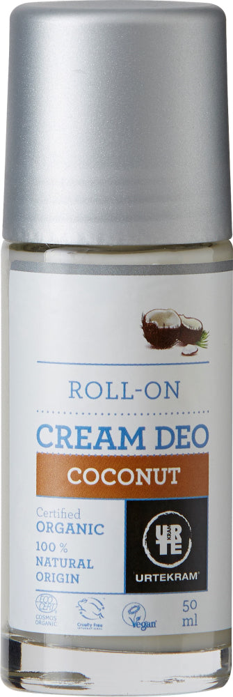 URTEKRAM Deo Roll On Cream Coconut