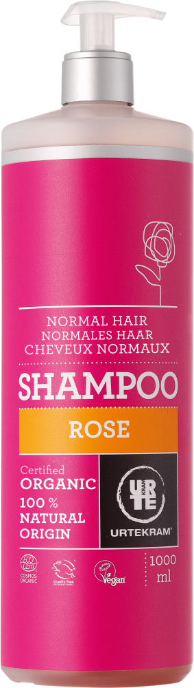 URTEKRAM Shampoo Rose 1l