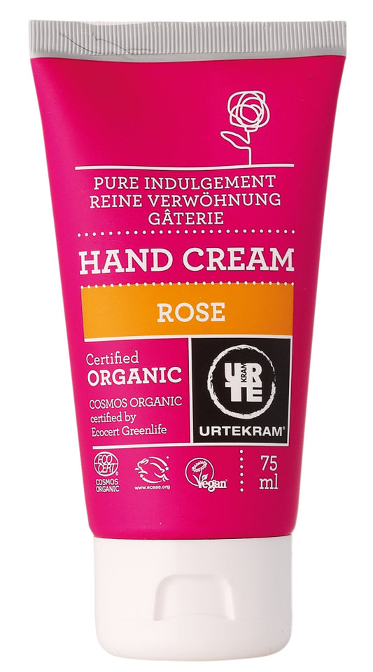 URTEKRAM Handcreme Rose