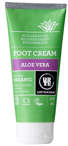 URTEKRAM Fusscreme Aloe Vera