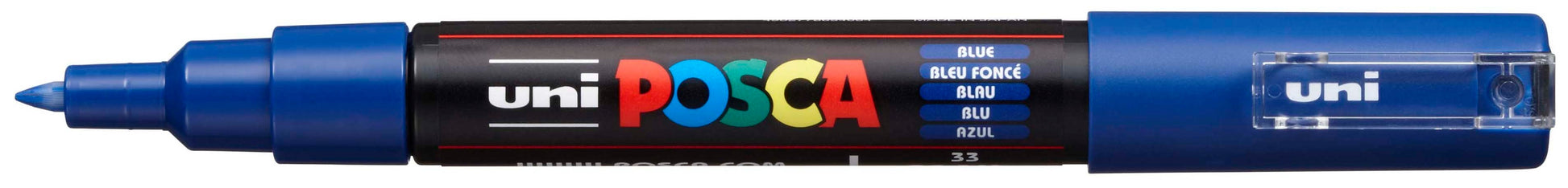UNI-BALL Posca Marker 0.7mm PC-1M BLUE blau
