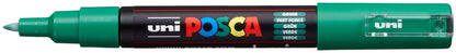 UNI-BALL Posca Marker 0.7mm PC-1M GREEN grün