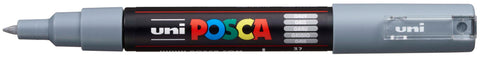 UNI-BALL Posca Marker 7mm PC-1M GREY grau