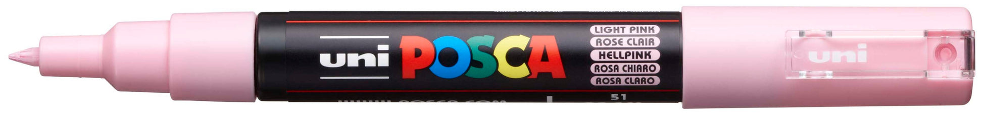 UNI-BALL Posca Marker 7mm PC-1M L.PINK rosa