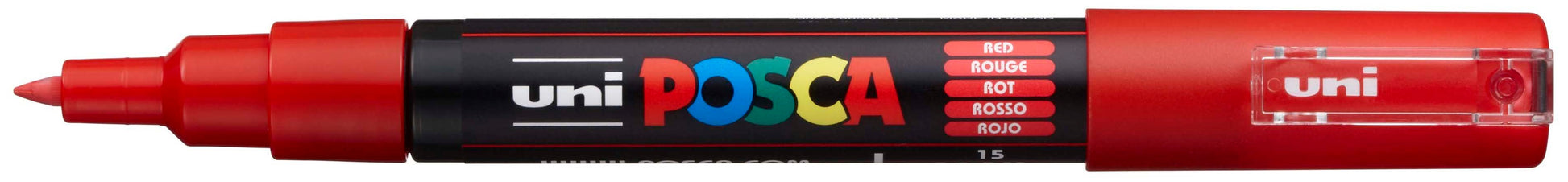 UNI-BALL Posca Marker 0.7mm PC-1M RED rot