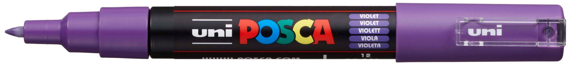 UNI-BALL Posca Marker 0.7mm PC-1M VIOLET violett