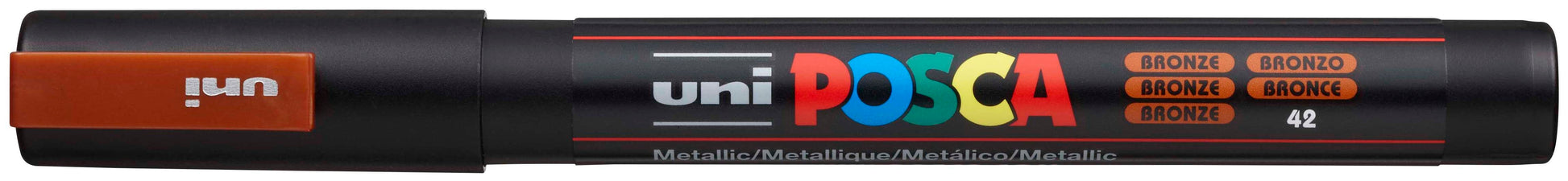 UNI-BALL Posca Marker 0,9-1,3mm PC-3M BRONZE bronze