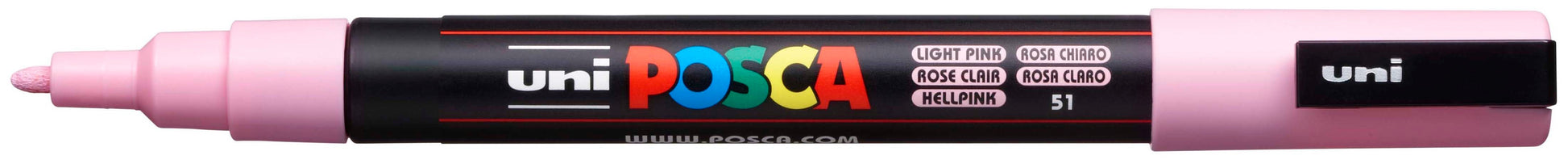 UNI-BALL Posca Marker 0,9-1,3mm PC-3M L.PINK hellrosa