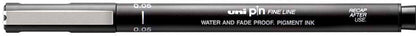 UNI-BALL Fineliner Pin 0,05mm PIN005200B schwarz