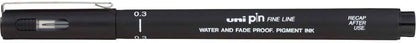 UNI-BALL Fineliner Pin 0,3mm PIN03200(S)B schwarz