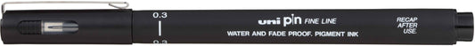 UNI-BALL Fineliner Pin 0,3mm PIN03200(S)B schwarz