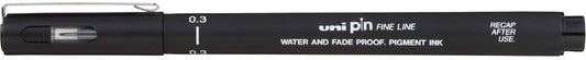 UNI-BALL Fineliner Pin 0,3mm PIN03200(S)B schwarz