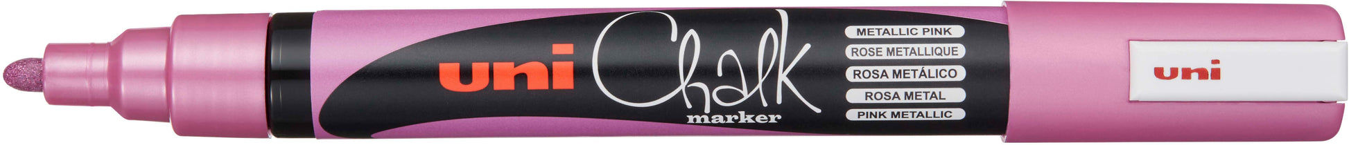 UNI-BALL Chalk Marker 1.8-2.5mm PWE-5M METALLIC PINK Metallic rosa