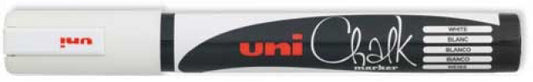 UNI-BALL Chalk Marker 1.8-2.5mm PWE-5M WHITE weiss