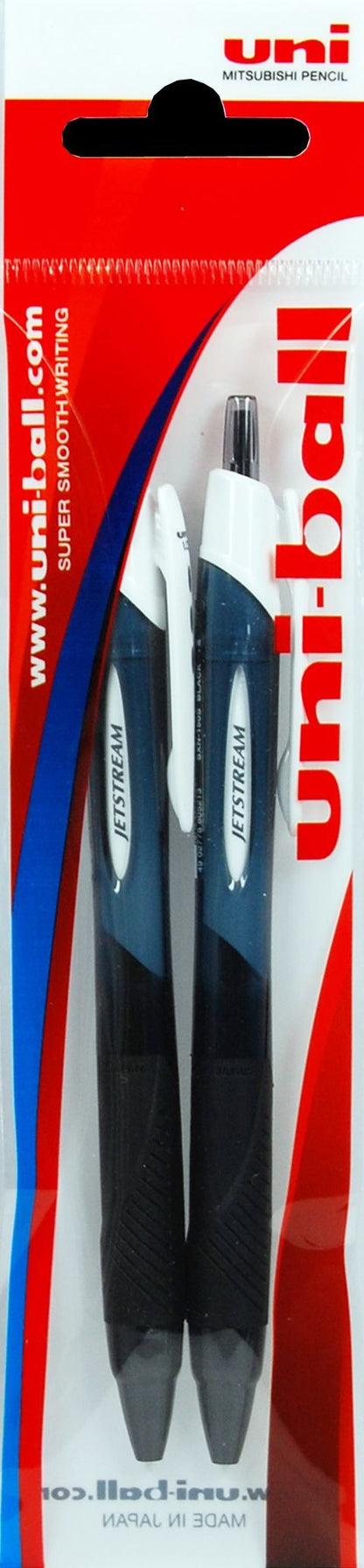UNI-BALL Jetstream SXN-150S-2 SCHWARZ schwarz, 2 Stück