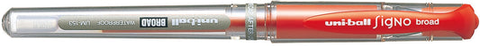 UNI-BALL Signo Broad 1mm UM-153 RED rot