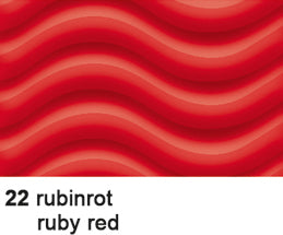 URSUS Wellkarton 50x70cm 10142222 260g, rubinrot