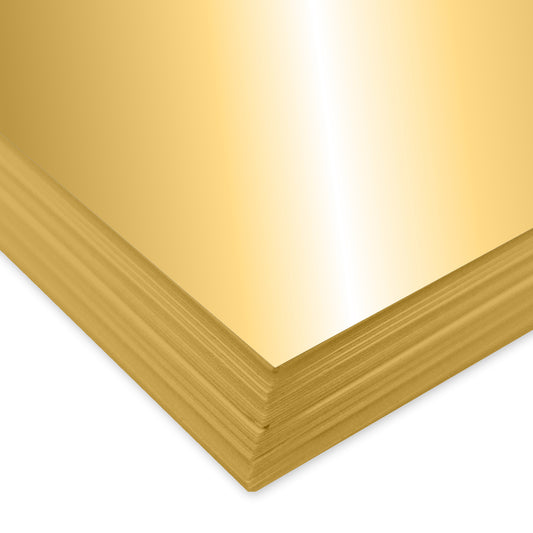 URSUS Tonzeichenpapier A3 2174079 130g, gold glanz 100 Blatt