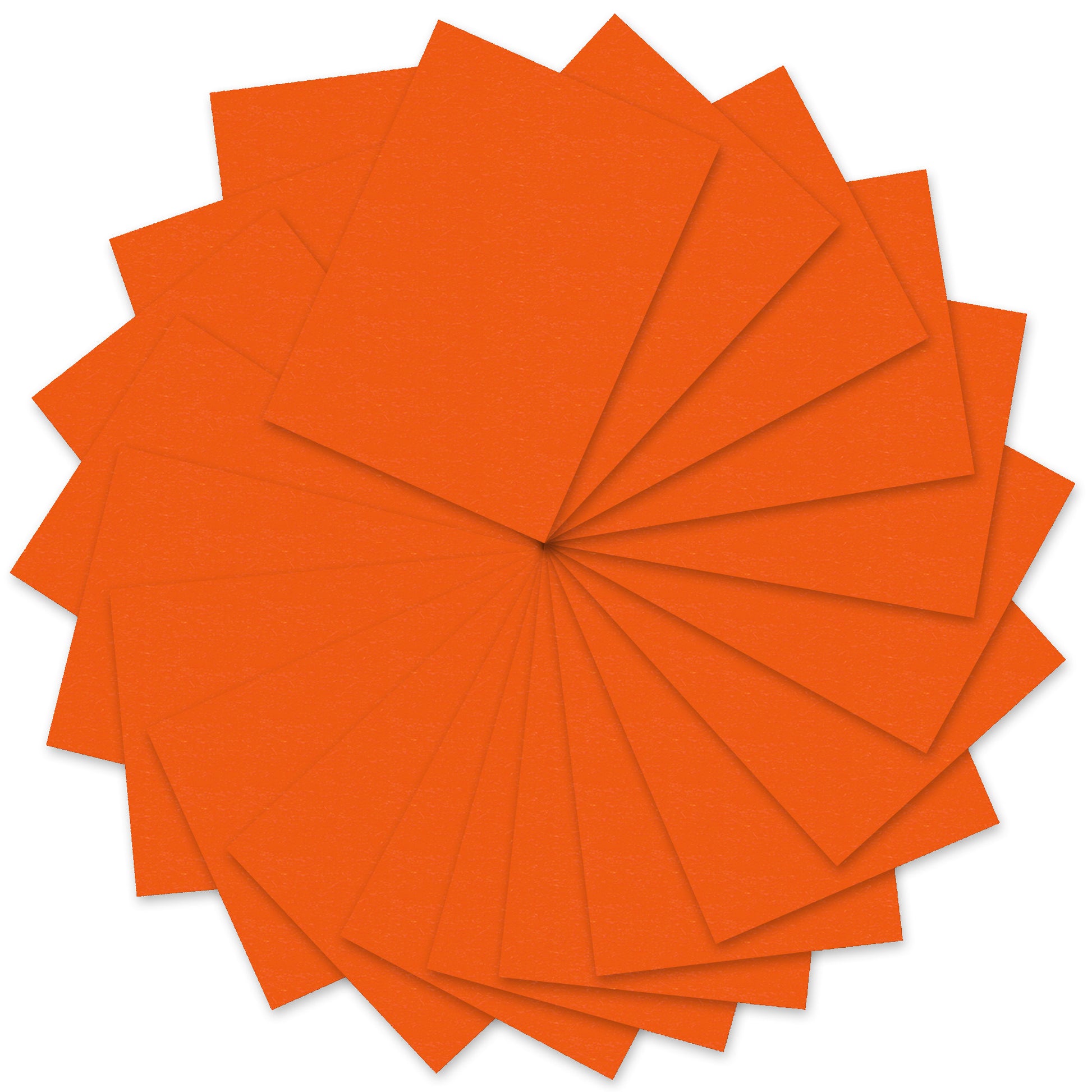 URSUS Tonzeichenpapier A4 2174641 130g, orange 100 Blatt