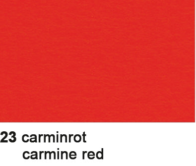 URSUS Tonzeichenpapier 50x70cm 2232223 130g, carmin