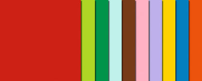 URSUS Faltblätter Origami 20×20cm 2835199 10 Farben ass. 100 Blatt