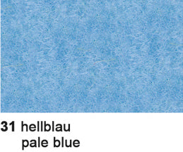 URSUS Bastelfilz 20x30cm 4170031 hellblau,150g 10 Bogen