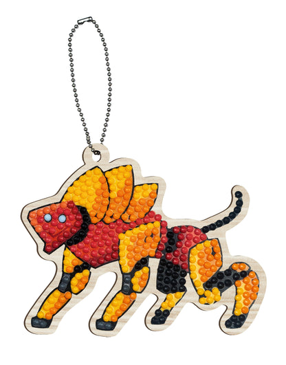 URSUS Diamond Sticker Galaxy 43510004 2 Karten, 2 Anhänger