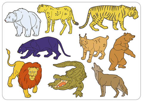 URSUS Schablonen Set 2 Cars 44100002 26.8x18.9x0.2cm 6 Stück