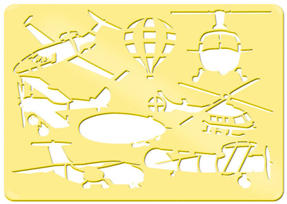 URSUS Schablonen Set 2 Cars 44100002 26.8x18.9x0.2cm 6 Stück