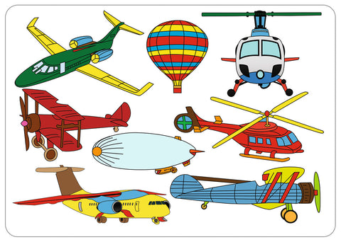 URSUS Schablonen Set 2 Cars 44100002 26.8x18.9x0.2cm 6 Stück