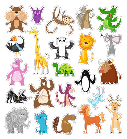 URSUS Glitzer-Sticker FUN Mot. 03 59540003F 136 Sticker