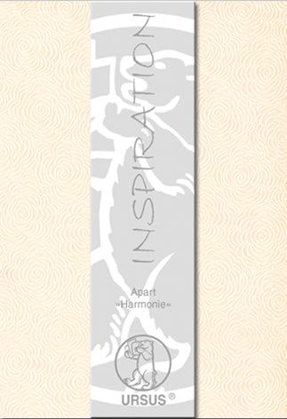 URSUS Naturpapier 23x33cm 60670011 200g, vanille 5 Blatt