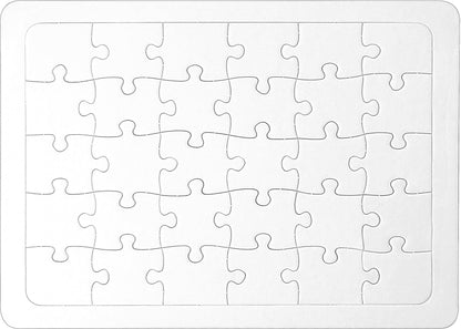 URSUS Blanko-Puzzle 21x29,7cm 8250000 weiss 30 Teile