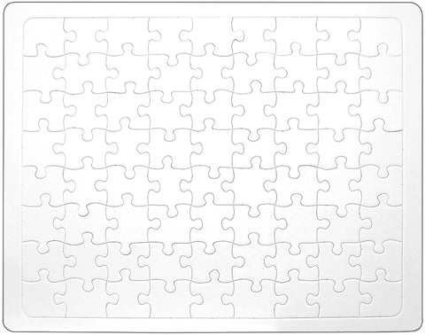 URSUS Blanko-Puzzle 29x37cm 8260000 weiss 72 Teile
