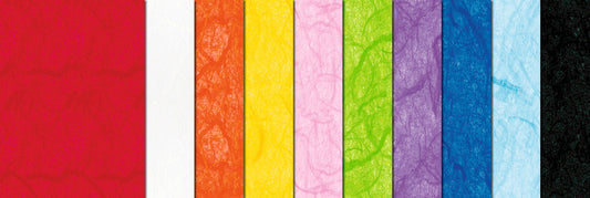 URSUS Strohseide 8320099 23x33cm farbig ass.
