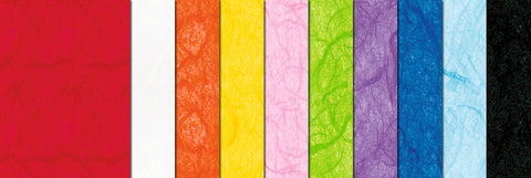 URSUS Strohseide 8320099 23x33cm farbig ass.