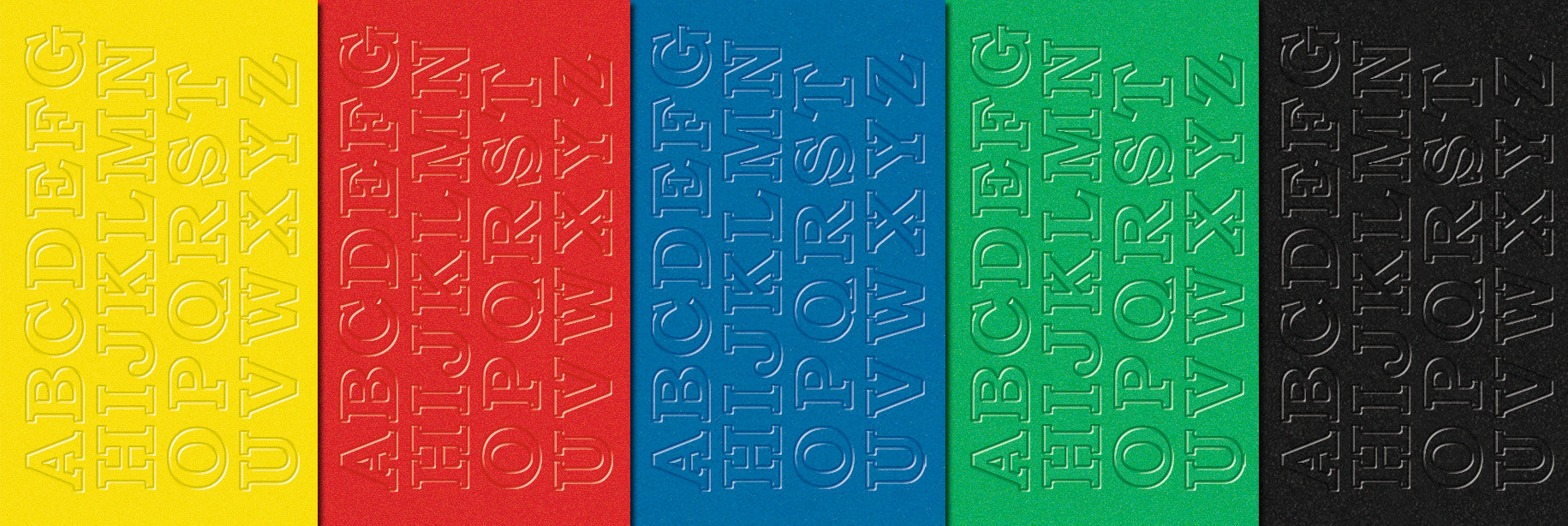 URSUS Moosgummi Buchstaben A-Z 8460099 5 Farben ass. 130 Stück